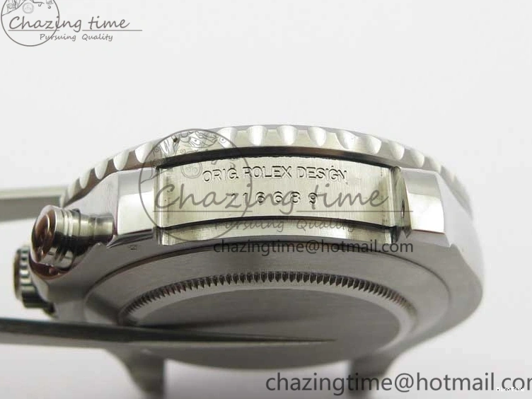 MiroTime 0126 Lightweight YachtMaster II 116689 SS JF 1:1 Best Edition White Dial Ceramic Bezel on SS Bracelet A7750 V 3184